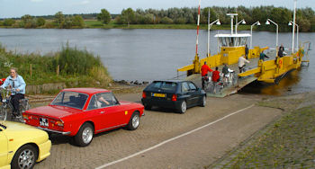 Najaarsrit met de pont