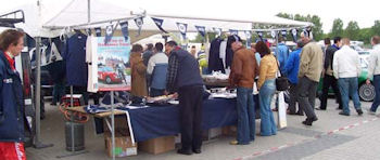 Clubstand op Assen