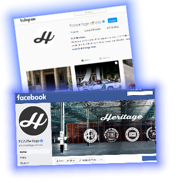 FCA Heritage socialmedia